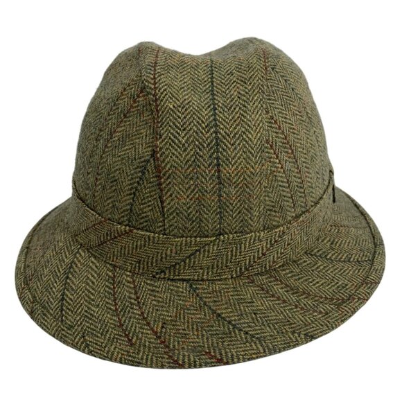 San Diego Hat Company Fedora Wool Blend Tweed Hat Lined Men's Size OS - Picture 3 of 8